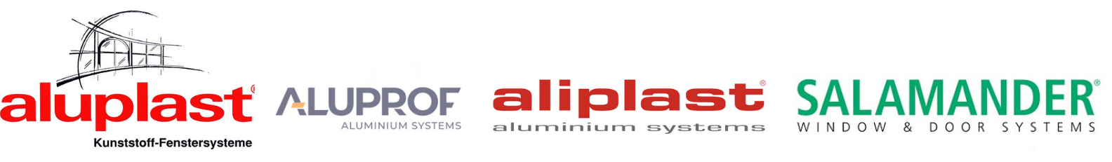 Aluplast, Aluprof, Aliplast, Salamander