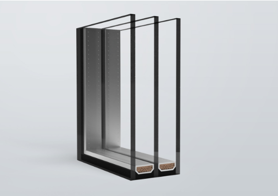 Triple glas